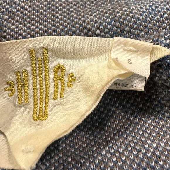 Anthropologie HWR Floral Jacquard Knit Button Down Cardigan - Picture 6 of 8